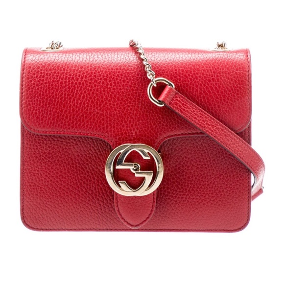 Gucci Leather Crossbody Bag - Picture 1 of 5